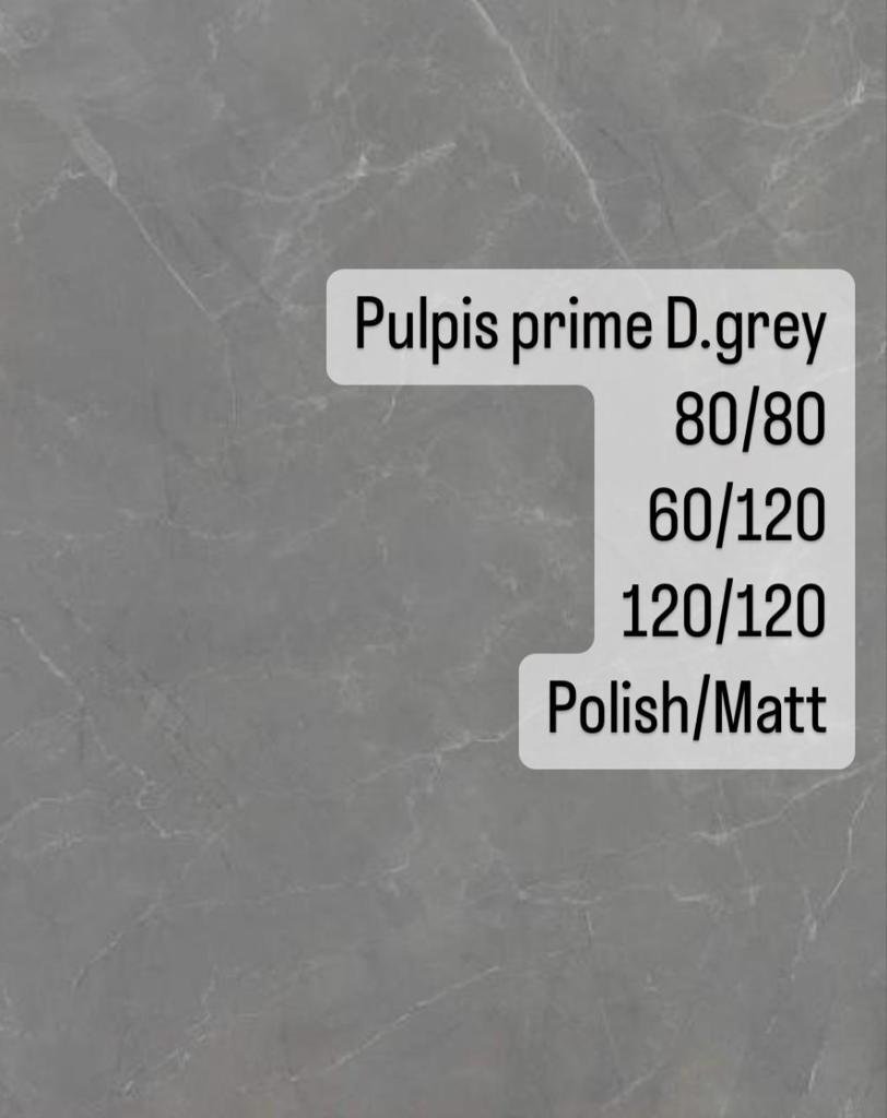PULPIS PRIME DARK GREY MATT 80/80