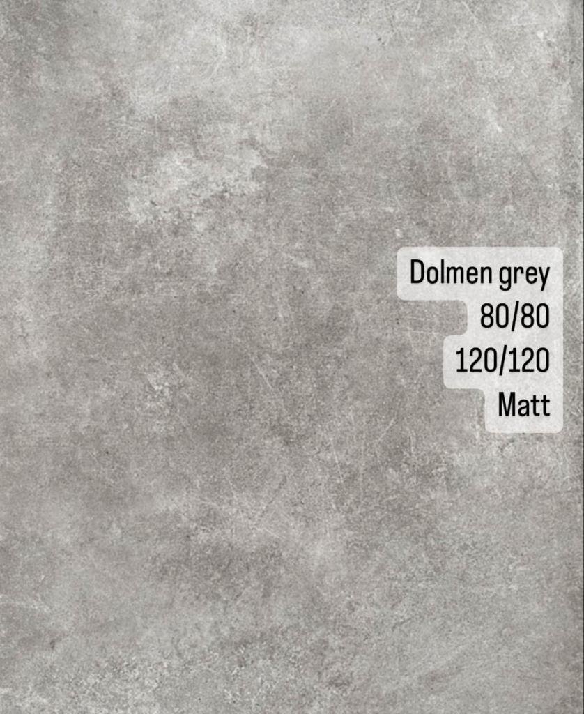 DOLMEN GREY MATT 80/80
