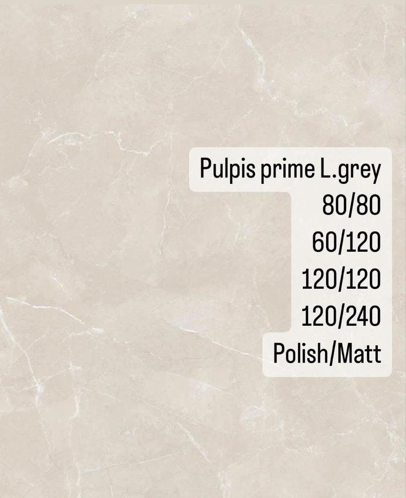 PULPIS LIGHT GREY POLISH 120/120