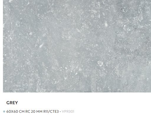 BE GREY 20 MM R11 60/60
